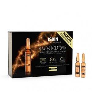 ISDIN Flavo-C Melatonin Night Recovery Serum 10 Amp
